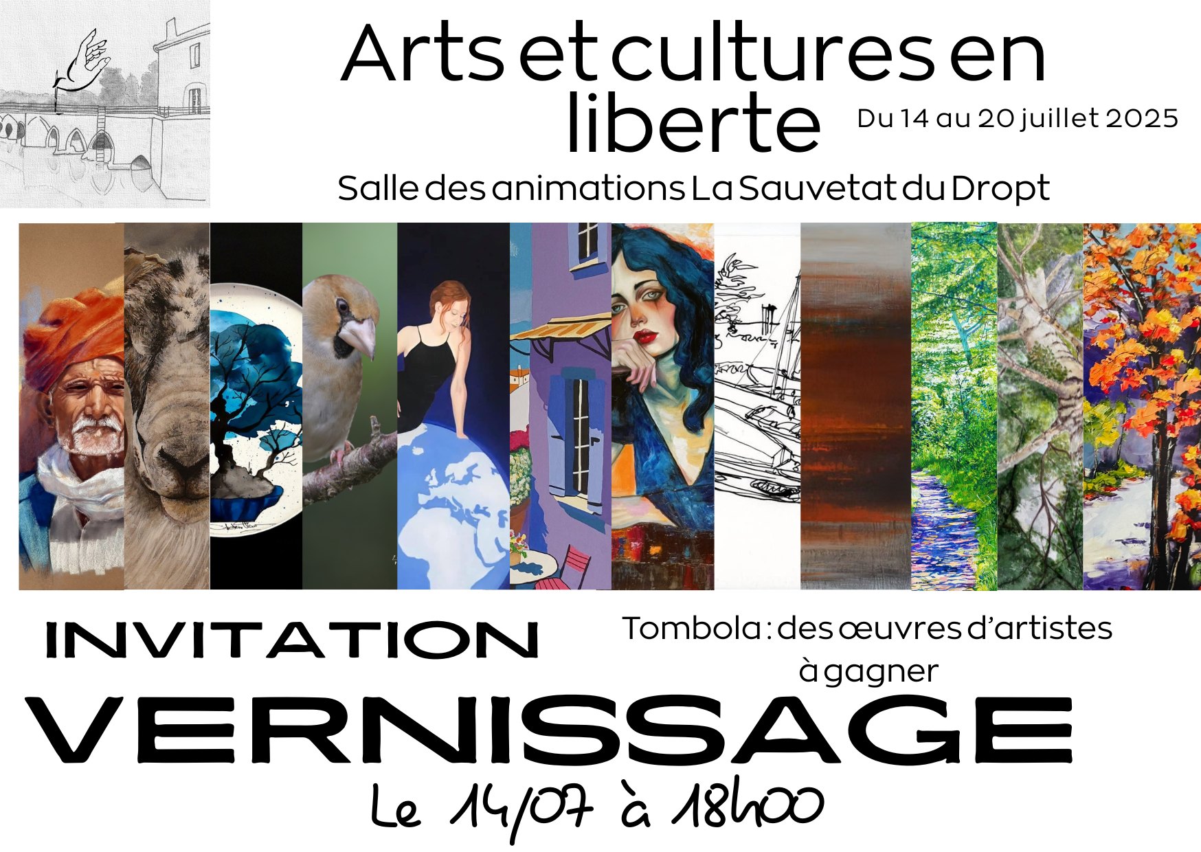 Exposition — Salle des animations, La Sauvetat du Dropt